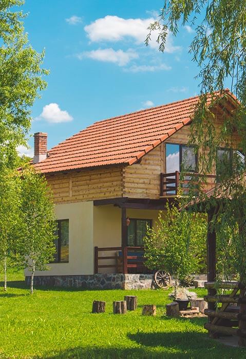 Casa con aislamiento térmico en Vitoria