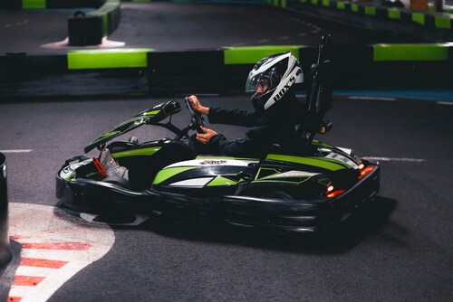 Un buen plan en Vitoria es ir al karting.